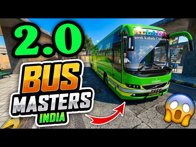 Finally! Bus Master India Simulator 2.0 is HereBy @highbrowinteractiveofficial  😱