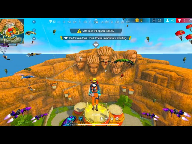 NARUTO SHIPPUDEN CHAPTER 1💪99% Headshot🎯30 Kill⚡| Solo Vs Squad Full Gameplay | intel i5 🖥 Freefire