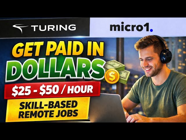 Remote Jobs Nobody Talks About (Turing & Micro1 Opportunities)