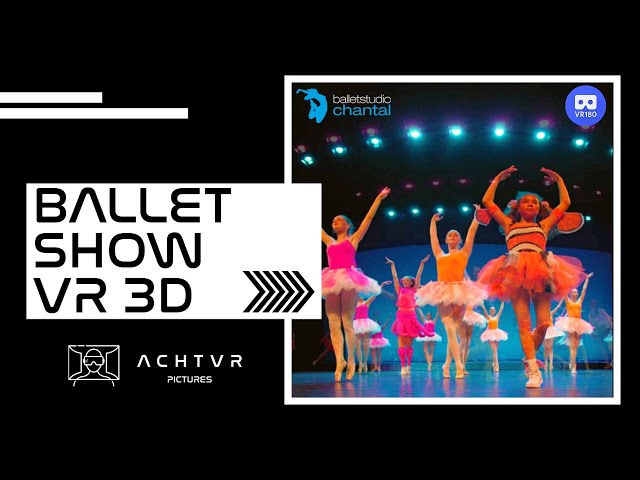 Amazing 8K Ballet Event in Virtual Reality ! 3D VR 180