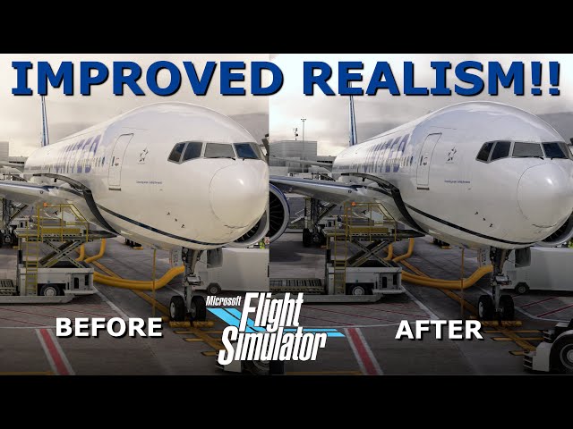 How to make Microsoft Flight Simulator 2020/2024 look EXTREMELY REALISTIC?