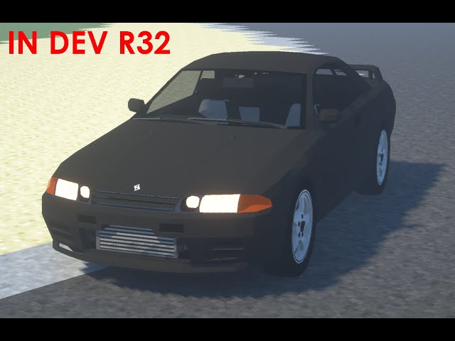 Immersive Vehicles Nissan BNR34 GT-R Track test (2 Lap)