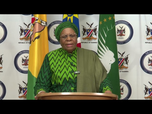 PRESIDENT FMD UPDATE | PRESIDENT NANDI-NDAITWAH ADDRESSES NATION ON FMD OUTBREAK - nbc