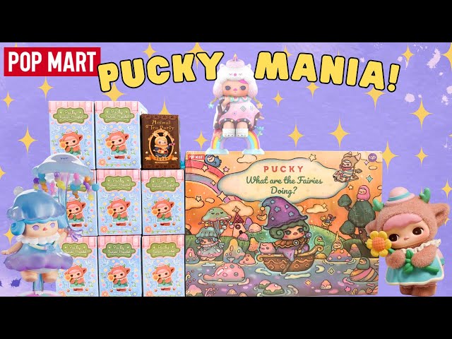 Pucky Mania! Pop Mart Blind Box Unboxing | All Pucky Figures