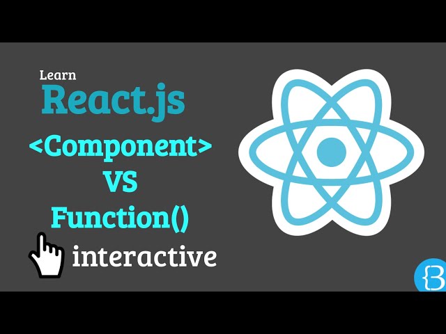 03 Components vs Functions in React - React js Interactive Tutorial Exercises