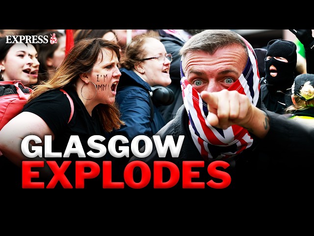 Anti-immigration protest ERUPTS in violence | IN FULL