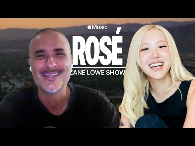 ROSÉ: new trick, New Music Video, & Viral Moment | Zane Lowe Show