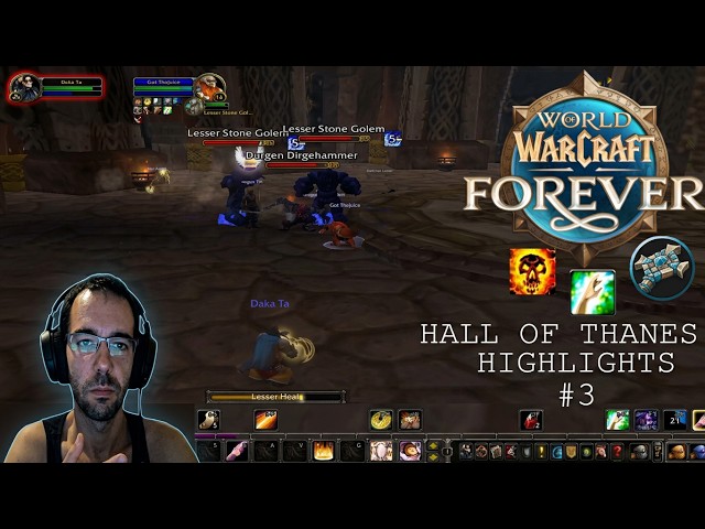 WoW Forever Beta #3 Hall of Thanes (New Dungeon) Priest Gameplay Highlights