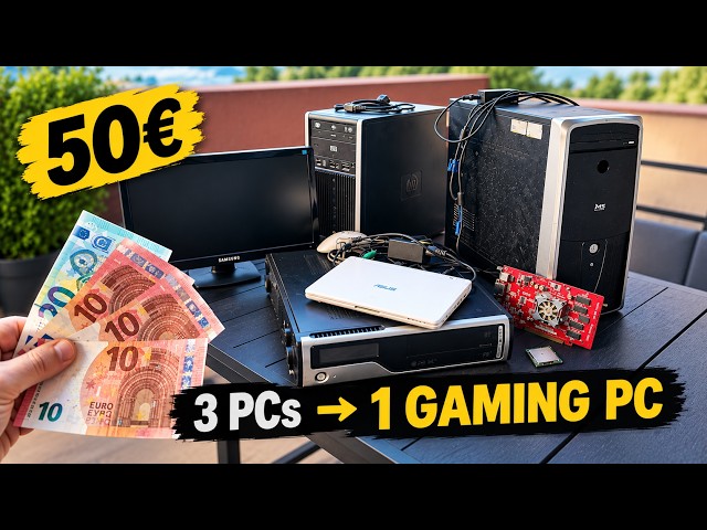 Everything Went Wrong With This €50 Gaming PC