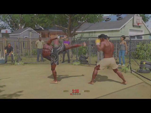 Custom Players EA SPORTS™ UFC4® FULL BACKYARD FIGHT KNOCKOUT!!!