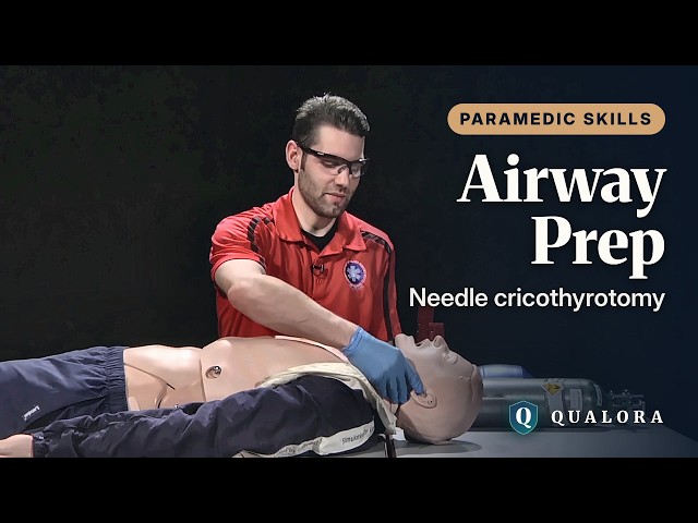 Needle Cricothyrotomy: Preparation and Landmarks | Paramedic Skills