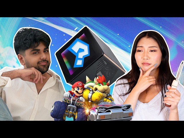 Transforming a boring PC case Into a Mario Kart Item Box!