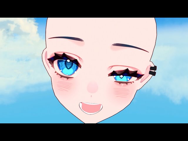 Live3D (3D model face tracking test in Warudo)