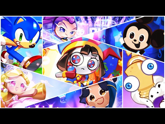 All CRK Collab Gacha Intro Animation up to The Amazing Digital Circus 😱