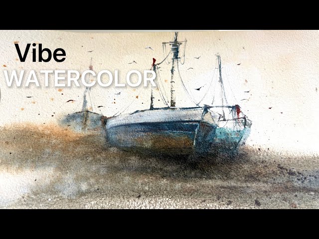 Oops! I Painted 3 Boats Without a Pencil Sketch (It Turned Out Fine!)