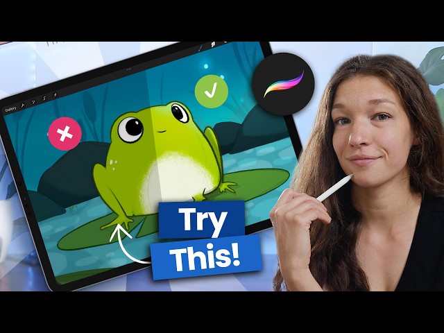 How to add gradients in Procreate (These hacks totally transformed how I draw!)