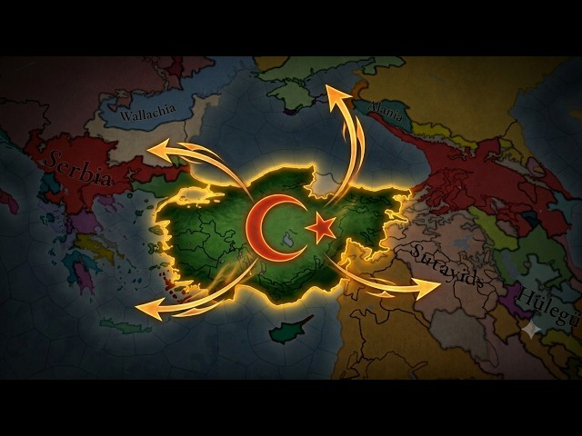 PLAYING OTTOMANS and DOMINATING The Rise of the Turks in EU5