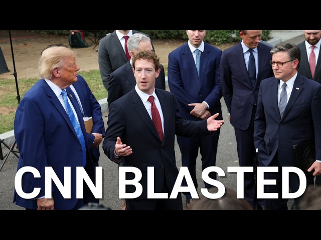 Tech moguls in hysterics as Trump unleashes on ‘fake news’ CNN at the White House