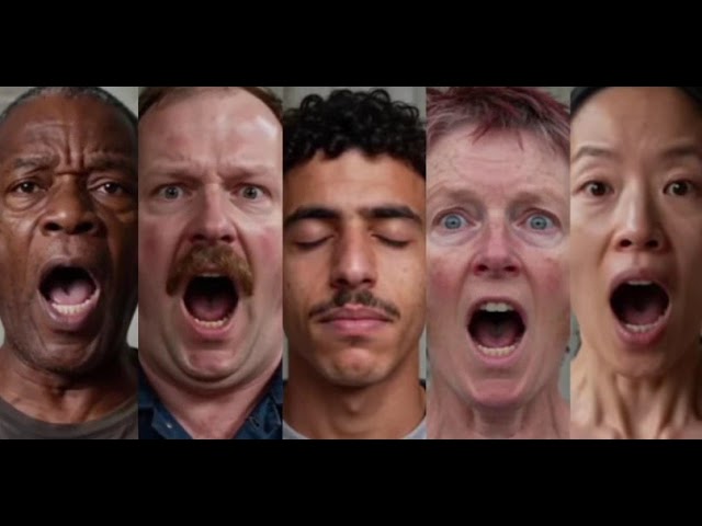O Superman by an AI Choir