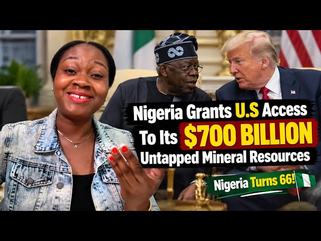 Nigeria Grants U.S Access To Its $700 Billion Untapped Mineral Resources