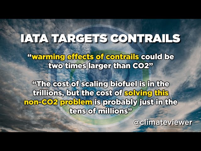 Contrails Targeted, Airlines & Climate Change