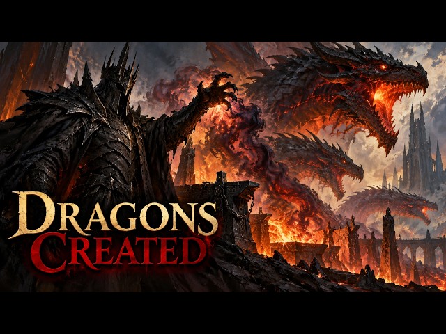 The Dark Truth Of How Morgoth Created Dragons | Tolkien Explained