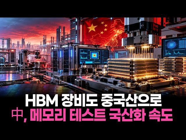 HBM 장비도 중국산으로…中, 메모리 테스트 국산화 속도