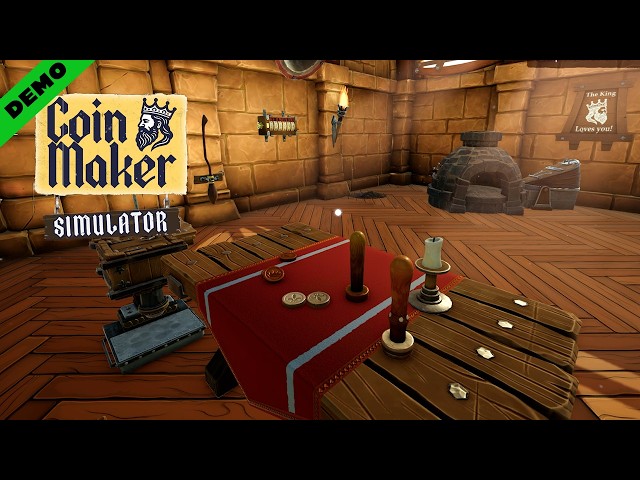 I Had to Make Coins for the King in Coin Maker Simulator Demo