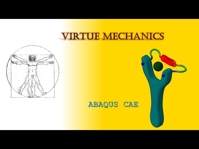Abaqus CAE | Explicit Dynamics | Hyperelasticity | Slingshot