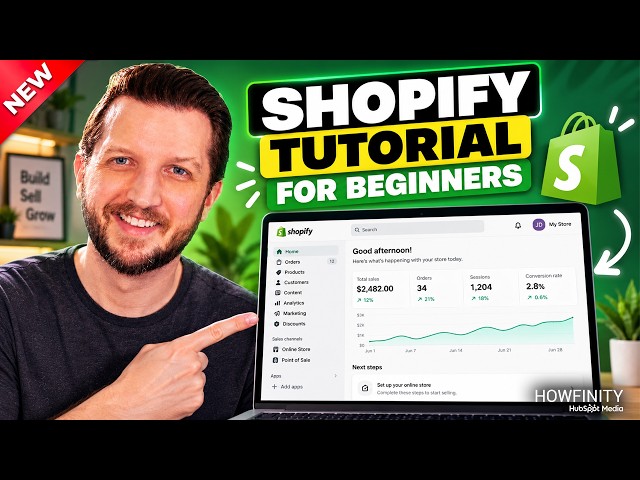 Shopify Tutorial For Beginners