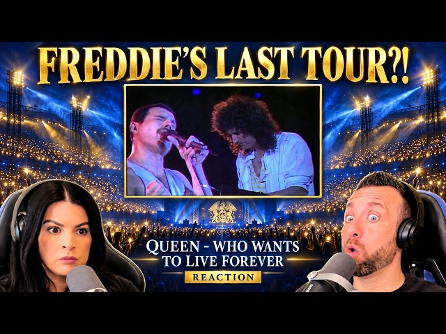 FREDDIE'S LAST TOUR?! First Time Hearing Queen - Who Wants To Live Forever (Live at Wembley 1986)