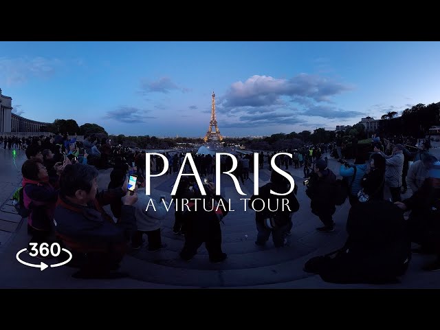 Top Things to Do in Paris | 360° VR Virtual Tour