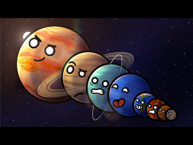 Agar Planets Ka Orbit Badal Diya Jaye To? || What if the planets were ordered by SIZE? #animation