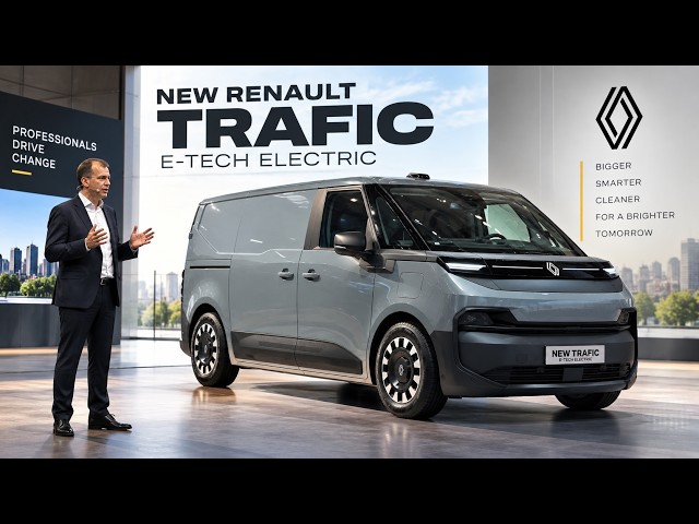New Renault Trafic E-Tech Electric Makes Its Debut