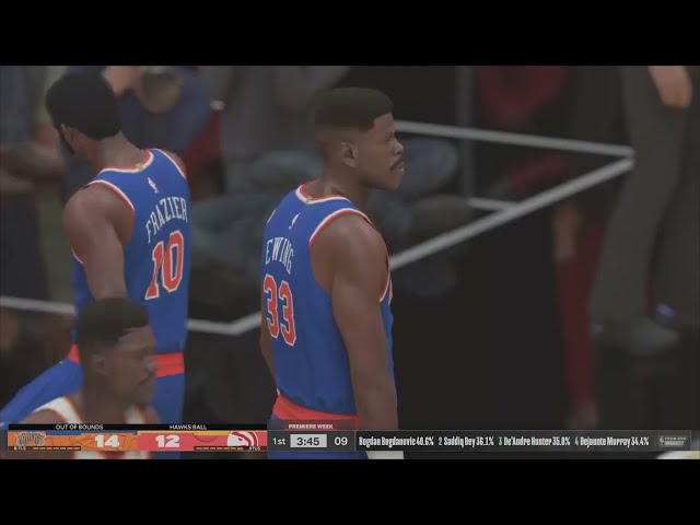 NYK versus ATL Highlights  Brunson and Ewing vs Young and Wilkins  THE LEAGUE