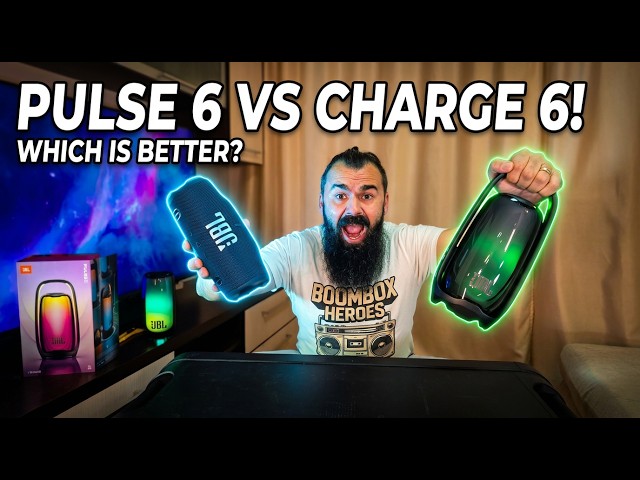 JBL Pulse 6 vs JBL Charge 6 Who's Better?