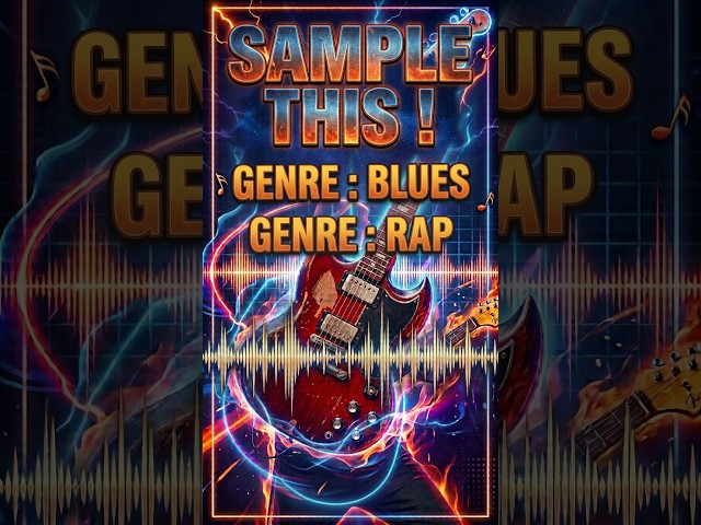 SAMPLE THIS! Free Guitar Sample Pack 120 BPM C Major | Blues / Rock / Rap Loop  #guitar #sample