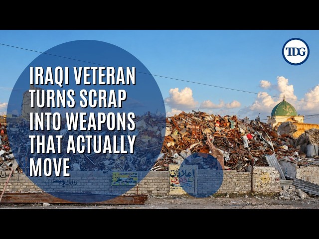 Iraqi Man Turns Scrap Metal Into MISSILES, DRONES & Fighter Jets!