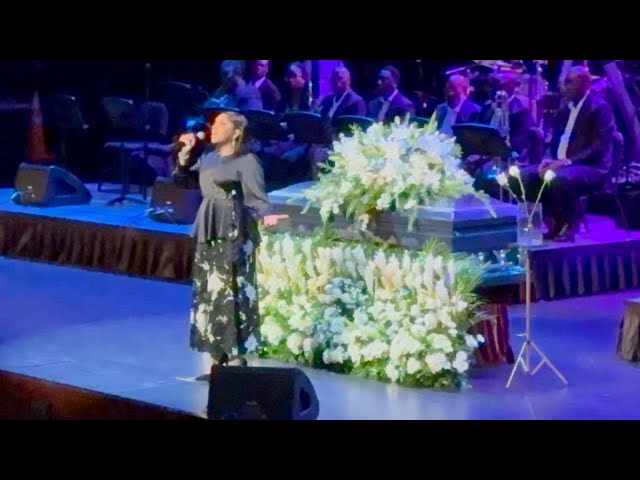 Destra Garcia Sings for Mighty Sparrow at his Farewell Tribute at NAPA in Trinidad 