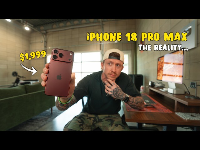 Is The iPhone 18 Pro Max Actually Worth It? (First Impressions)
