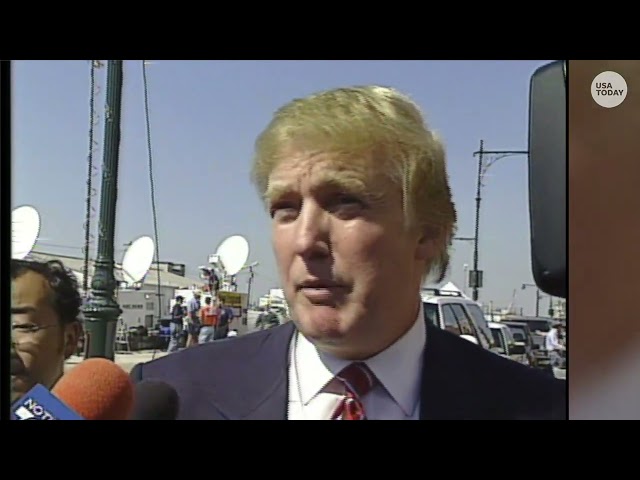 9/11 archive footage shows Donald Trump's 2001 reaction to 'disgraceful' World Trade Center attack