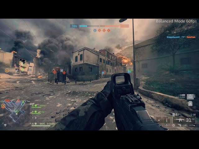Battlefield 6 PS5 PRO 60fps vs 120fps