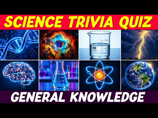 Can You Pass the Ultimate Science Quiz? 🔬 | 101 Questions