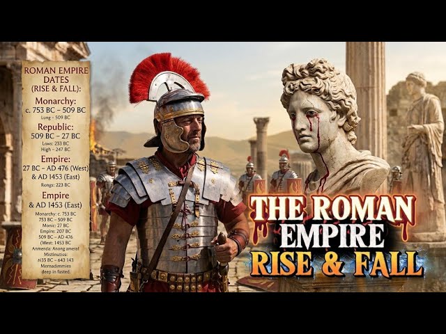 The Entire History of the Roman Empire in 7 Minutes    #RomanEmpire #AncientRome 