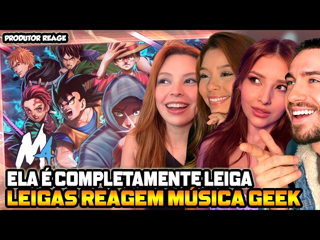 NOOBS REACT TO M4rkim - PROTAGONISTAS (Anime) (REACT, analysis)