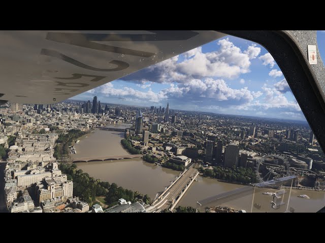 Microsoft Flight Simulator 2024 | London | 4K | Max Settings | RX 9070 XT | i9-10940X