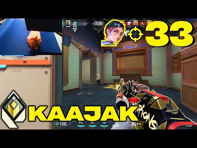 FNC Kaajak 61.0% Headshot Rate in Radiant Lobby..
