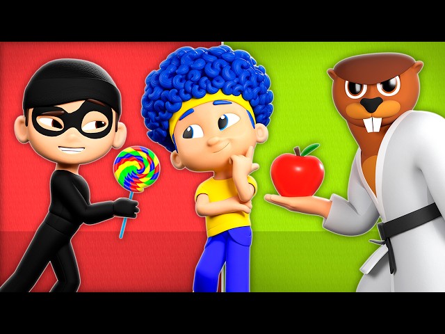 Candy? No! Carrots? Yes! | D Billions Kids Songs