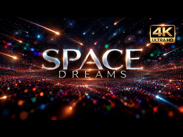 Space Dreams - Cosmic Stars | Fractals & Galaxies | Ambient Music 4K TV #universe #visuals #galaxy