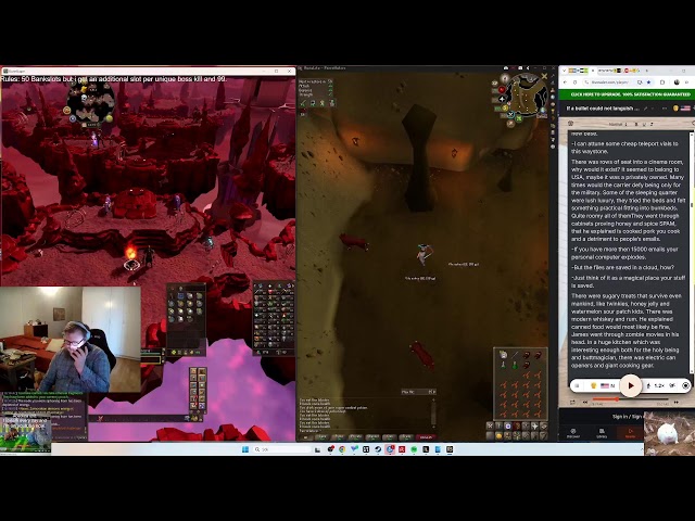 RS3 UIM 50 bankslots.